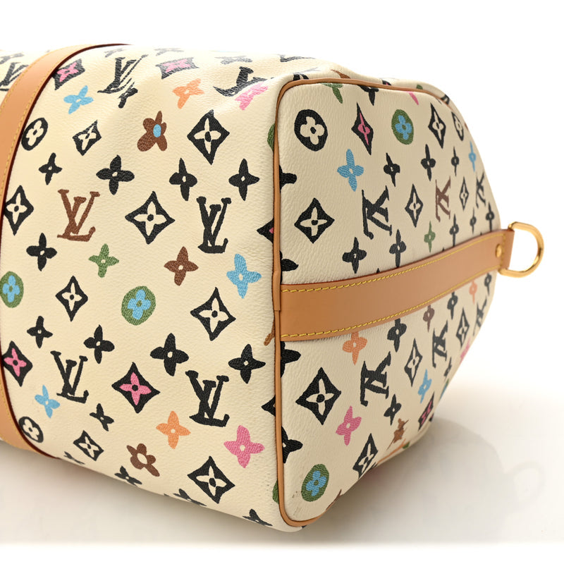 Louis Vuitton Monogram Craggy Keepall Bandouliere 45 Vanilla