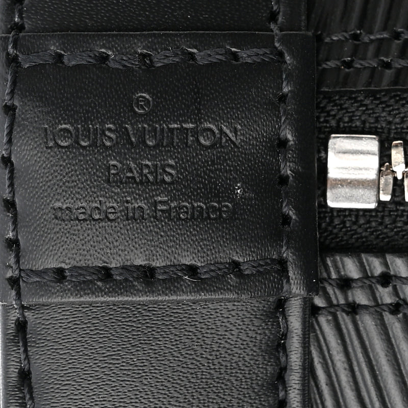 Louis Vuitton Epi Alma BB Black