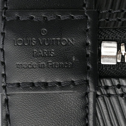 Louis Vuitton Epi Alma BB Black