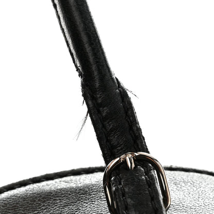 Balenciaga Supple Calfskin Papier A4 Zip Around Tote Black