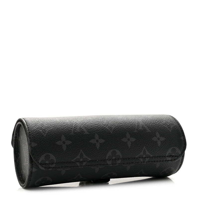 Louis Vuitton Monogram Eclipse 3 Watch Travel Case