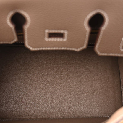 Hermes Togo Birkin 25 Etoupe
