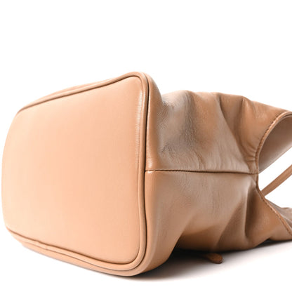 Prada Nappa Small Dada Shoulder Bag Caramel