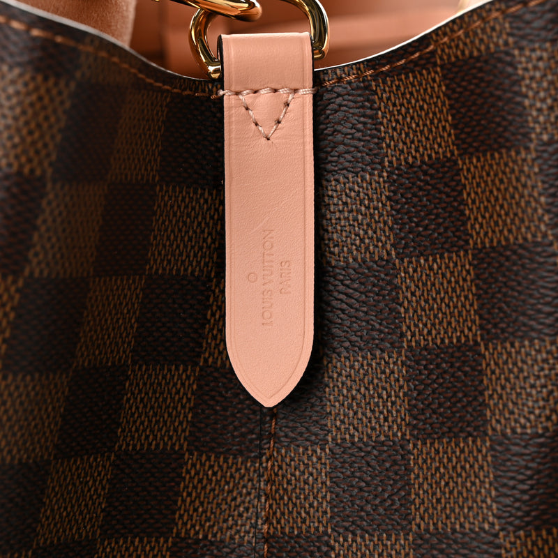 Louis Vuitton Damier Ebene Neonoe MM Venus Pink