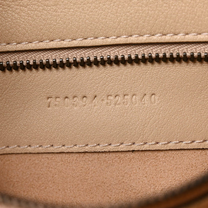 Gucci Calfskin Medium Diana Round Tote Bag Oatmeal