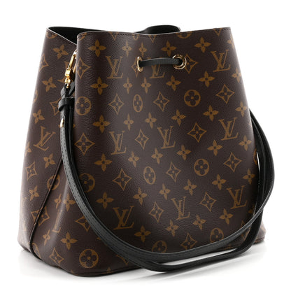 Louis Vuitton Monogram Neonoe MM Black
