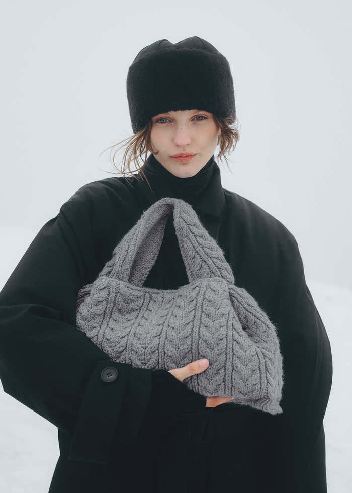 Numéro Neuf Large - Merino Stone
