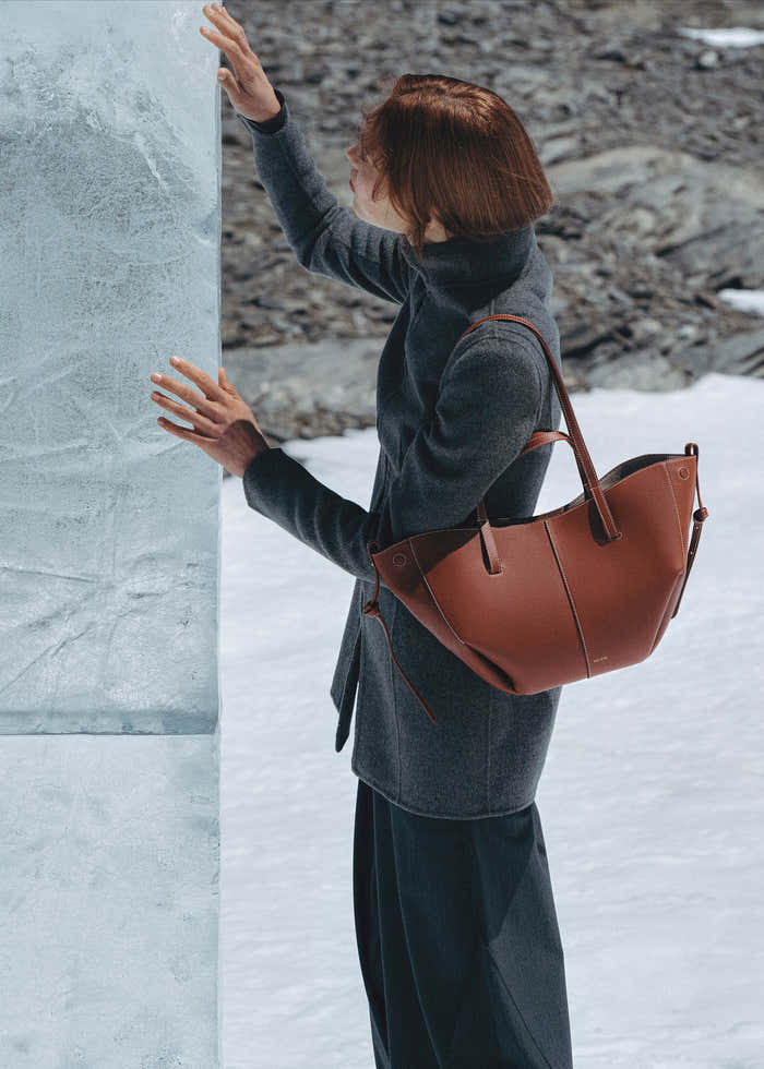 Cyme Mini - Textured Cognac