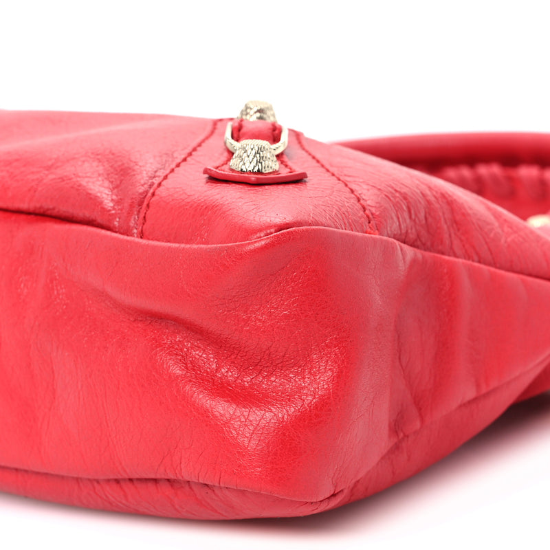 Balenciaga Agneau Giant 12 Gold Hardware Town Rouge Cardinal