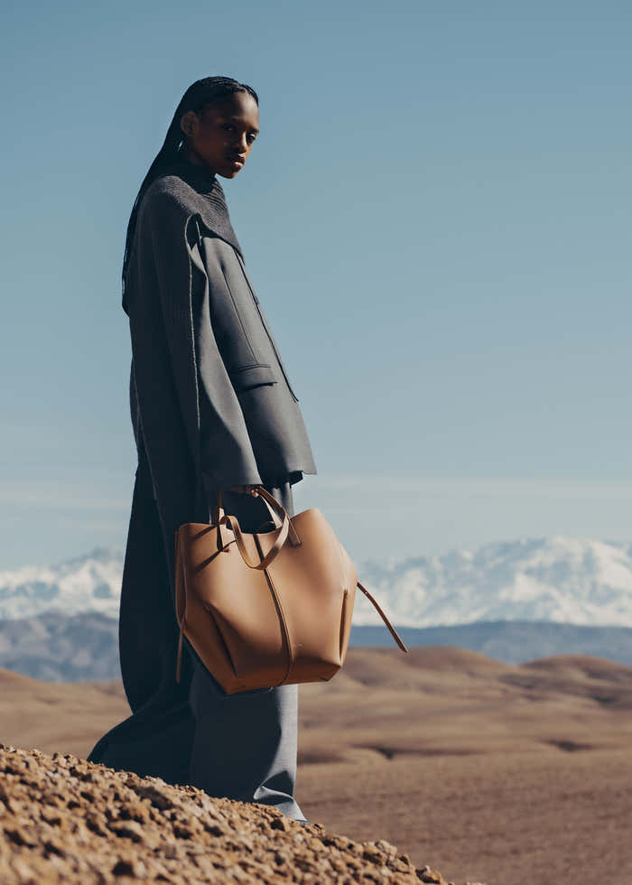 Cyme Tote - Textured Camel