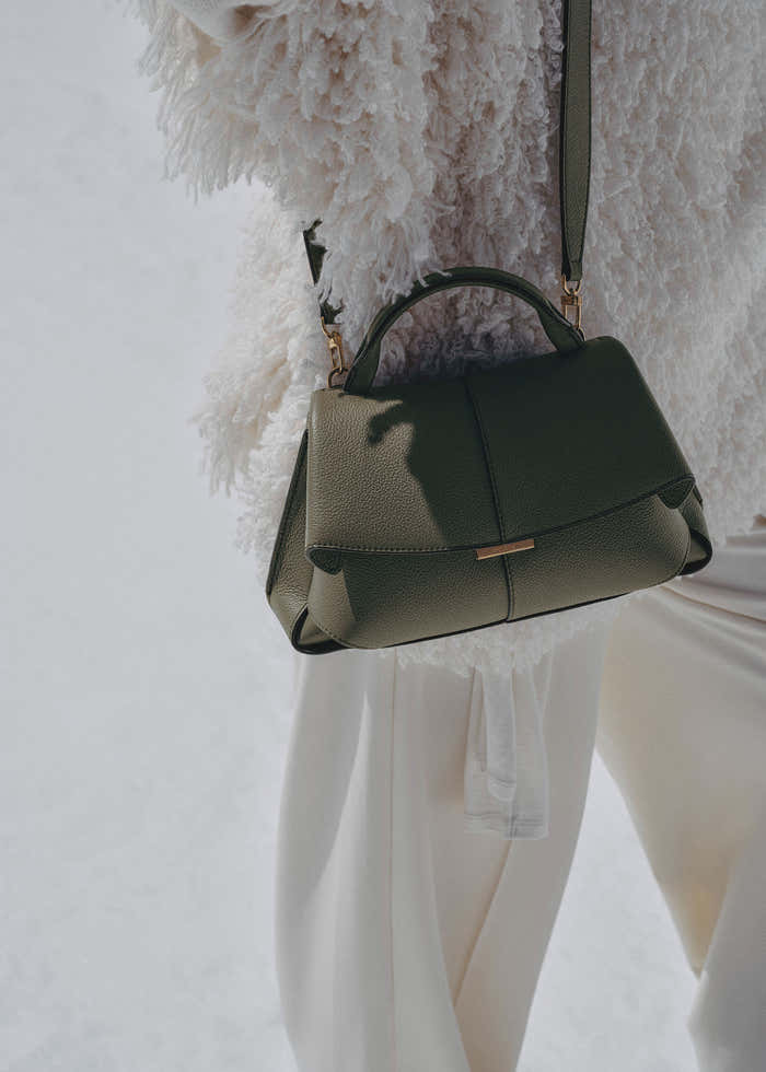 Mokki Mini - Textured Smoky Green