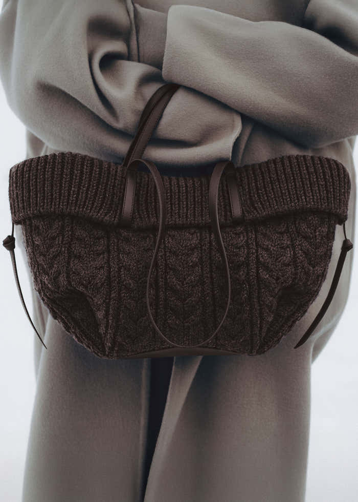 Cyme Mini - Merino Ebony