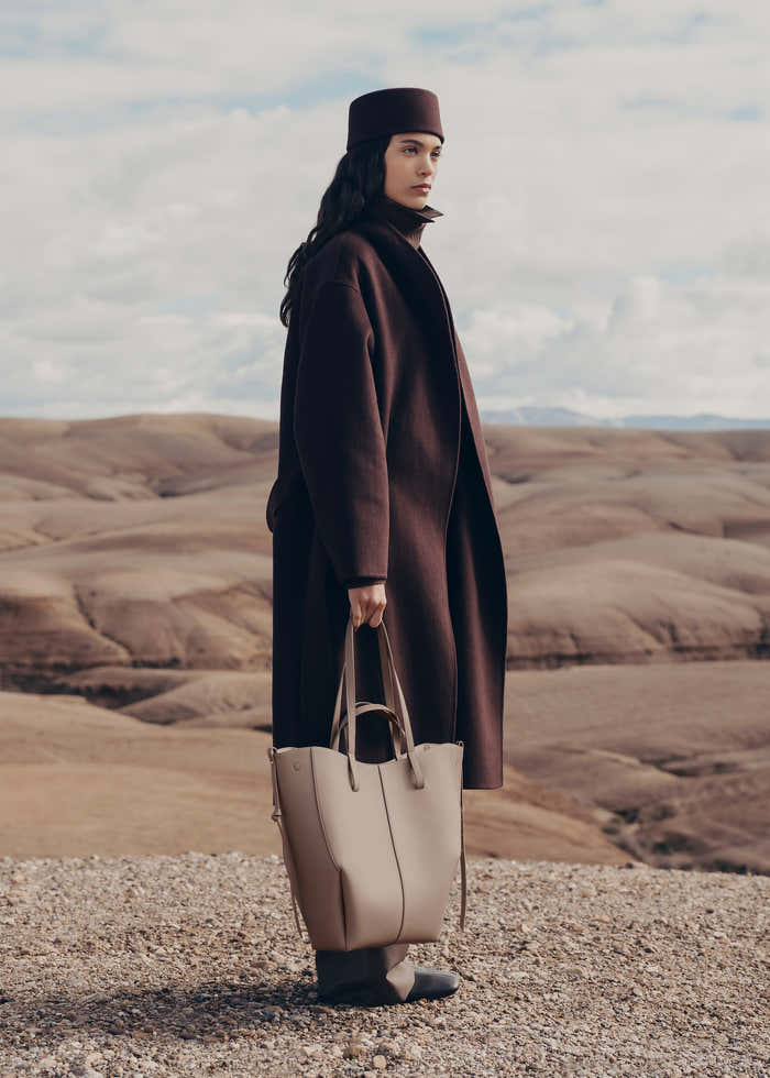 Cyme Tote - Textured Taupe
