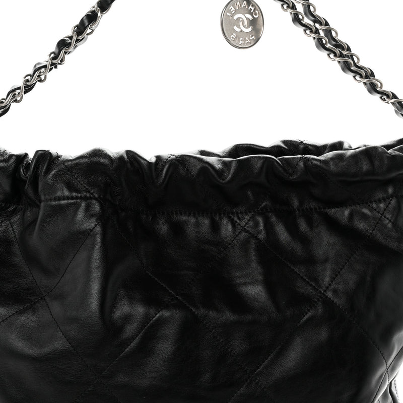 Chanel Shiny Calfskin Quilted Chanel 22