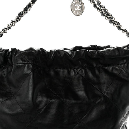 Chanel Shiny Calfskin Quilted Chanel 22
