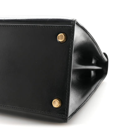 Hermes Box Kelly Sellier 28 Black