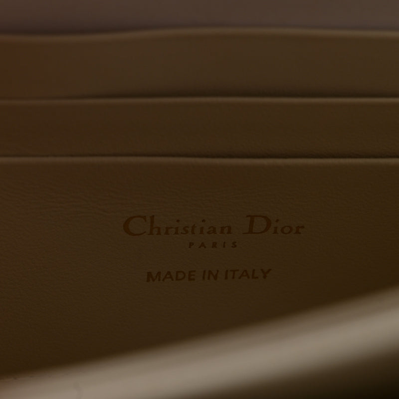 Christian Dior Lambskin Cannage Mini My Dior Bag Latte