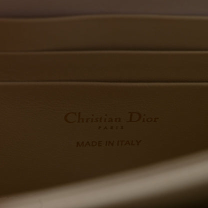 Christian Dior Lambskin Cannage Mini My Dior Bag Latte