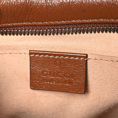 Gucci Glazed Calfskin Matelasse Diagonal Small GG Marmont Chain Shoulder Bag Cuir