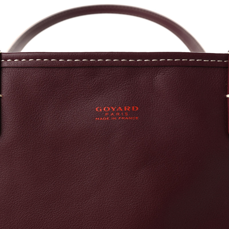 Goyard Goyardine Reversible Mini Anjou Burgundy