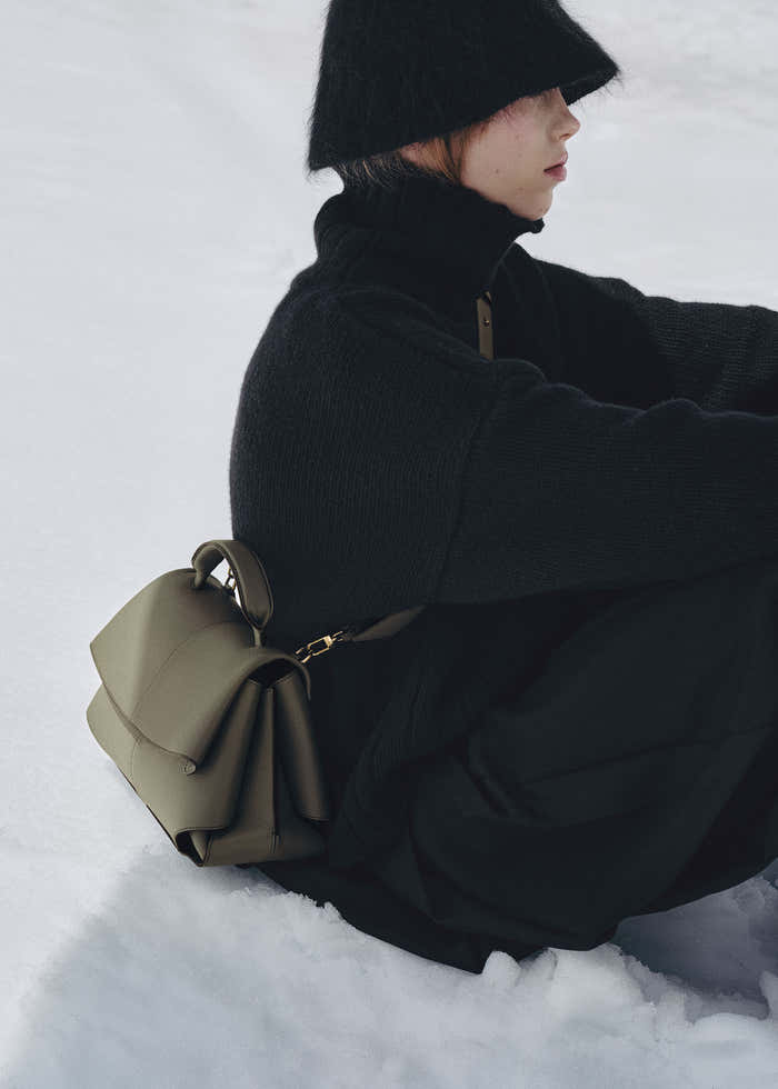 Mokki - Textured Smoky Green