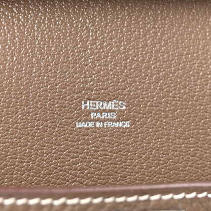 Hermes Taurillon Clemence Jypsiere 28 Etoupe