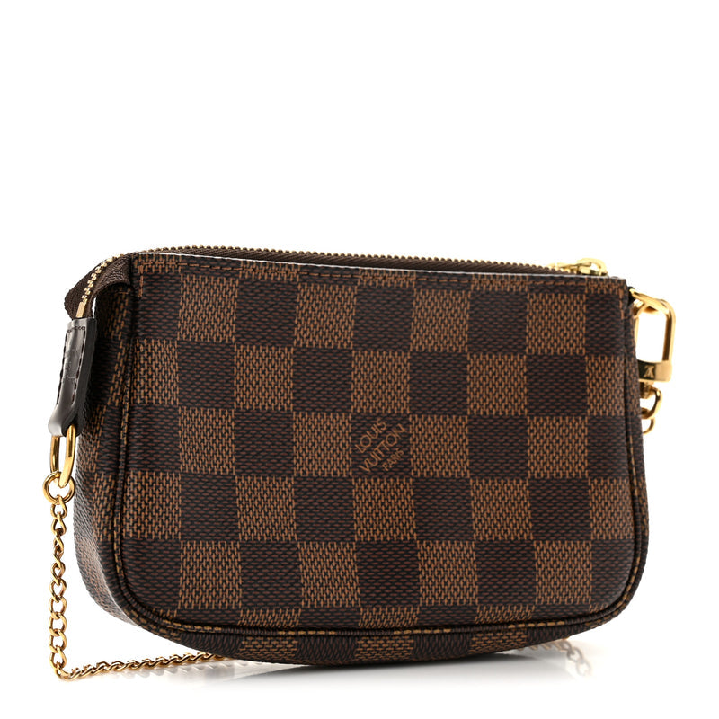 Louis Vuitton Damier Ebene Mini Pochette Accessories