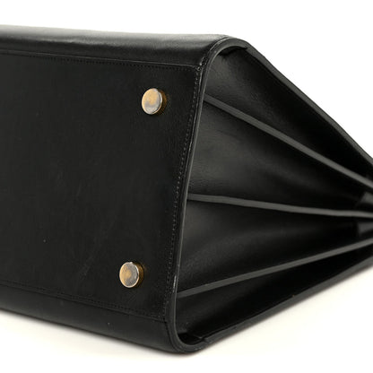 Saint Laurent Calfskin Large Sac De Jour Carryall Black