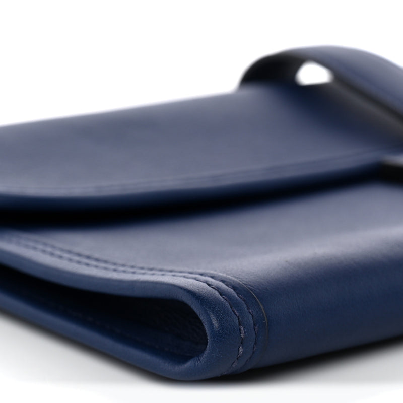 Hermes Swift Jige Elan 29 Clutch Bleu Saphir