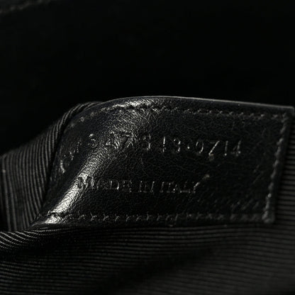 Saint Laurent Calfskin Large Sac De Jour Carryall Black