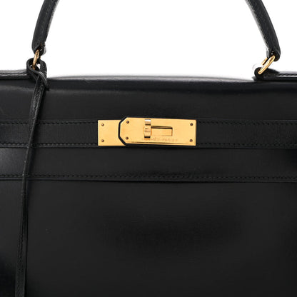 Hermes Box Kelly Sellier 28 Black