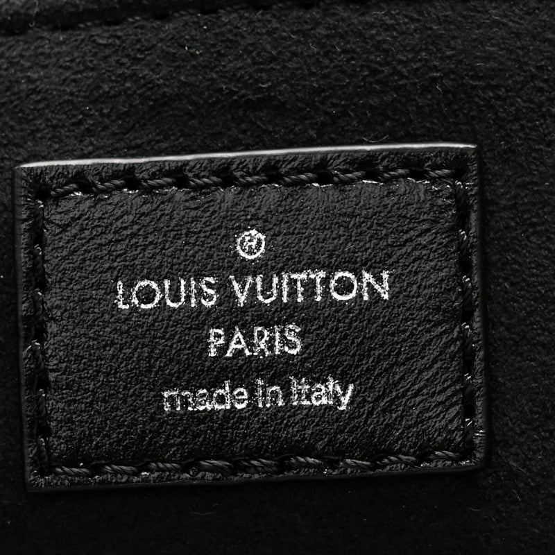 Louis Vuitton Lambskin CarryAll Vibe MM Black