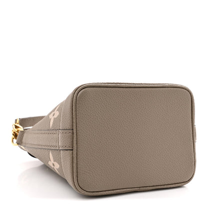 Louis Vuitton Empreinte Monogram Giant Nano Noe Tourterelle Creme