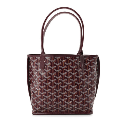 Goyard Goyardine Reversible Mini Anjou Burgundy