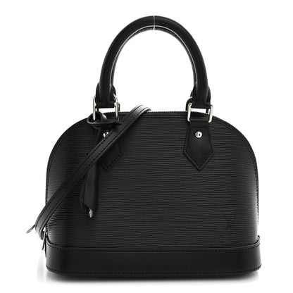 Louis Vuitton Epi Alma BB Black