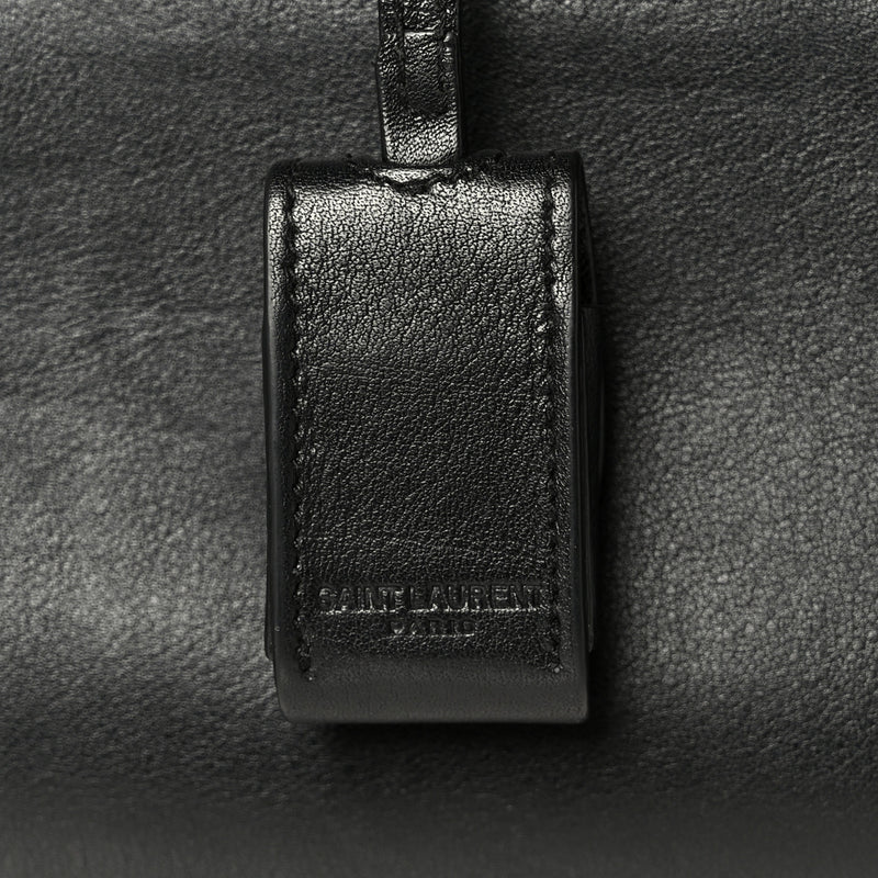 Saint Laurent Calfskin Large Sac De Jour Carryall Black