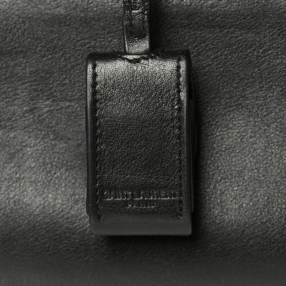 Saint Laurent Calfskin Large Sac De Jour Carryall Black