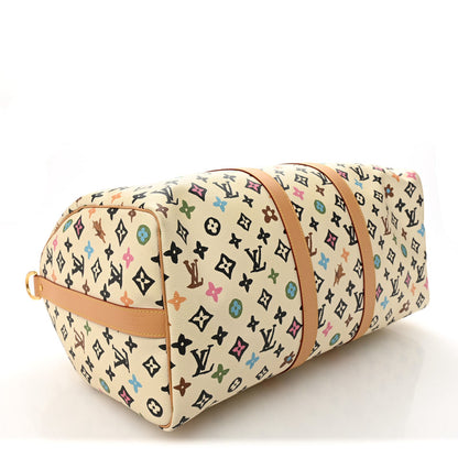 Louis Vuitton Monogram Craggy Keepall Bandouliere 45 Vanilla