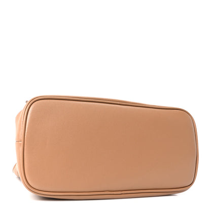 Prada Nappa Small Dada Shoulder Bag Caramel