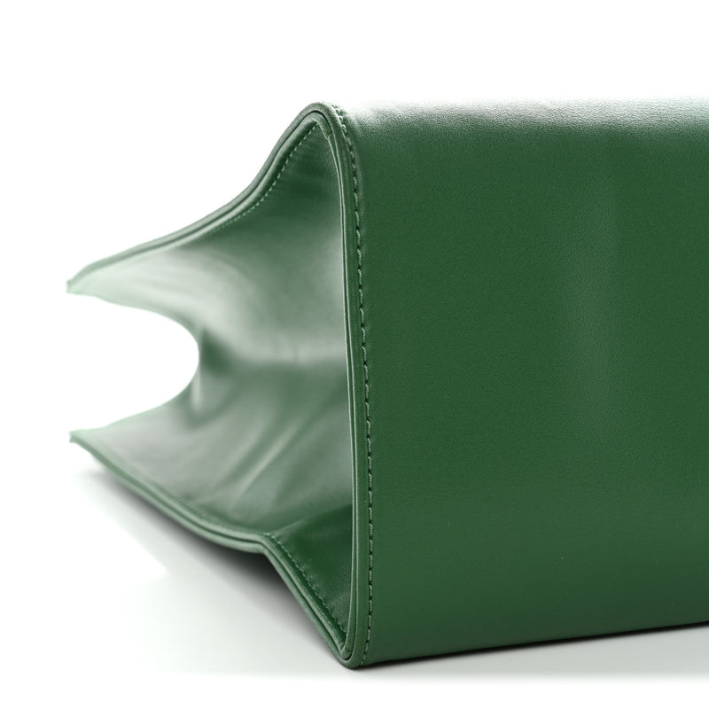 Telfar Vegan Leather Medium Shopping Bag Greenscreen