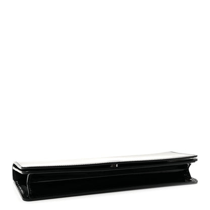 Saint Laurent Patent Calfskin Clutch Black