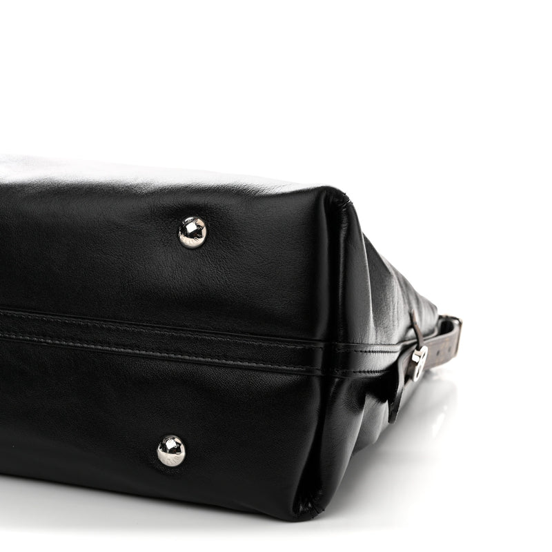 Louis Vuitton Lambskin CarryAll Vibe MM Black