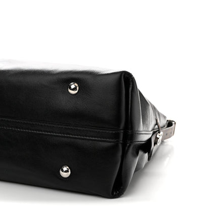 Louis Vuitton Lambskin CarryAll Vibe MM Black