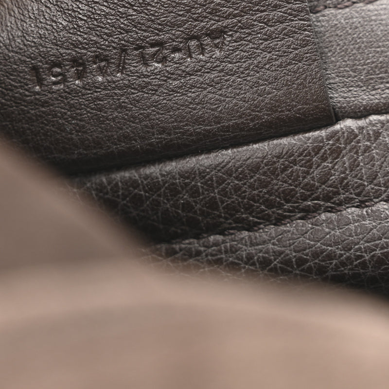 Salvatore Ferragamo Calfskin Suede Medium Archivo Gancio Hobo Testa di Moro