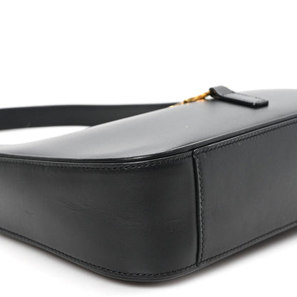 Saint Laurent Smooth Calfskin Le 5 A 7 Hobo Black