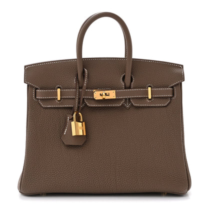 Hermes Togo Birkin 25 Etoupe