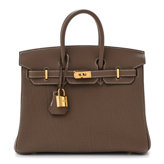 Hermes Togo Birkin 25 Etoupe