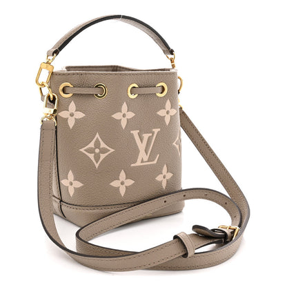 Louis Vuitton Empreinte Monogram Giant Nano Noe Tourterelle Creme