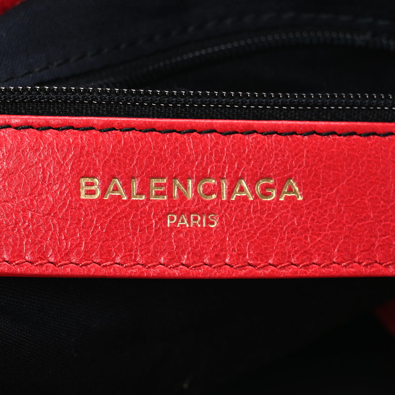 Balenciaga Agneau Giant 12 Gold Hardware Town Rouge Cardinal