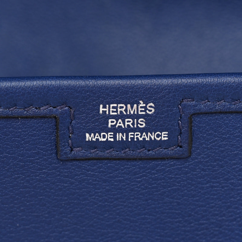 Hermes Swift Jige Elan 29 Clutch Bleu Saphir
